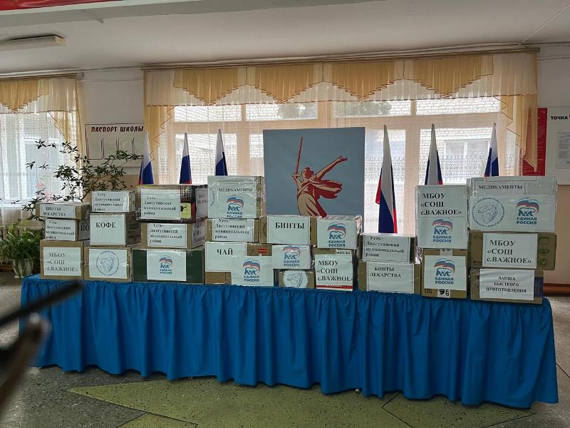 Гуманитарная помощь  участникам СВО.