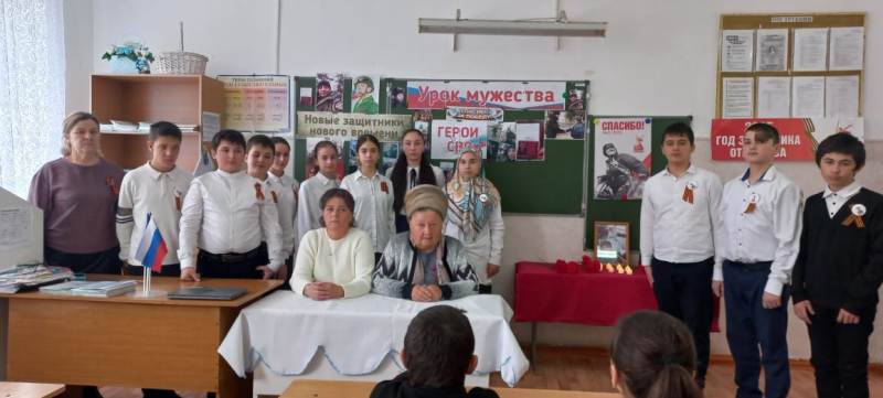 Встреча с родными Героя России, погибшего участника СВО.