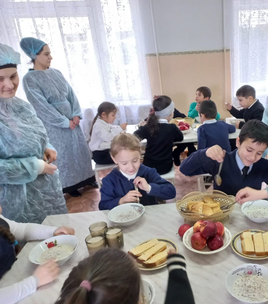 Родительский контроль за осуществлением горячего питания в школе..