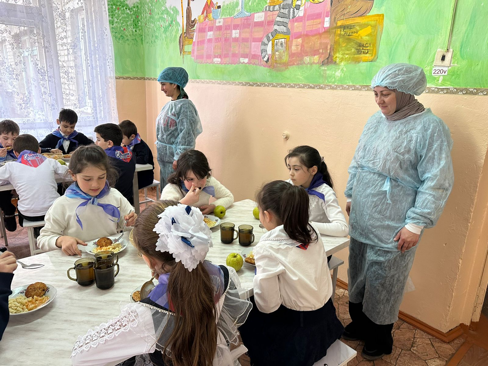 Родительский контроль за осуществлением горячего питания в школе..