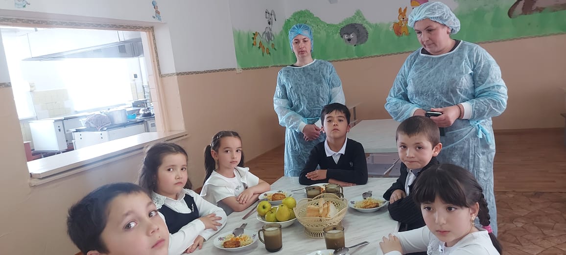 Родительский контроль за осуществлением горячего питания в школе..